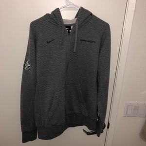 Vintage 2000s University of Oregon Zip up Hoodie